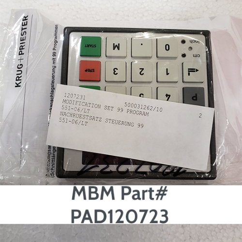 MBM PAD1207231 UPGRADE KIT FOR 551-06 - MBM PAD1207231