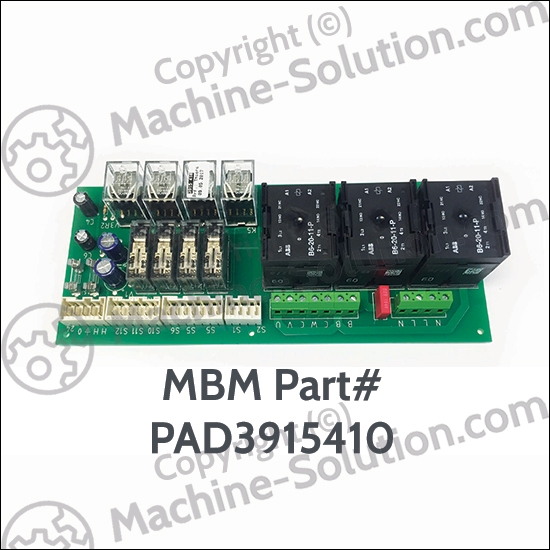 MBM PAD3915410 PC BOARD PAD3915410