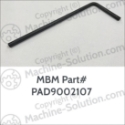 MBM PAD9002107 L-SHAPED TORQUE FOR KNIFE HOLDING SCREW FOR 5221 PAD9002107