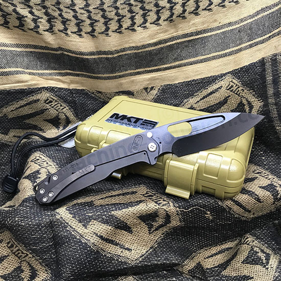 Medford Infraction S35VN 3.25" Blade Black Ops PRO PVD Everything Knife MK031SPQ-30PV-SSCP-Q4 - MK031SPQ-30PV-SSCP-Q4