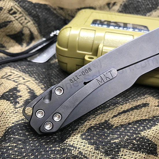 Medford Infraction S35VN 3.25" Blade Black Ops PRO PVD Everything Knife MK031SPQ-30PV-SSCP-Q4 - MK031SPQ-30PV-SSCP-Q4
