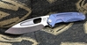 Medford Infraction Limited Edition Satin D2 Blade TI ANO BLUE Handle MK031STQ-37A2-SSCS-Q4