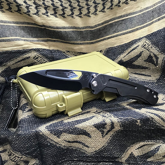 Medford Infraction S35VN 3.25" Tumbled PVD Blade Spring Standard Clip Knife MK031SJQ-31PT-SSCS-Q4