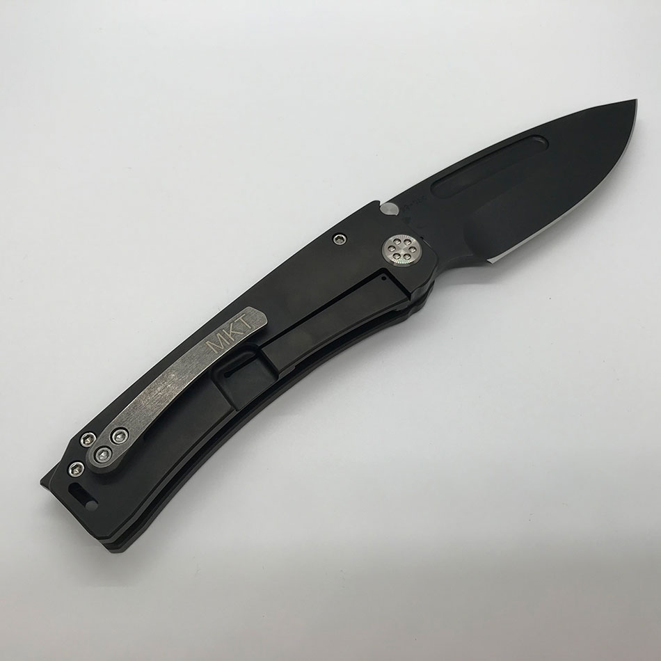 Medford Marauder H 3V 3.75" PVD Blade, PVD Handle, PVD Spring Knife MK0453PD-30PV-SSCS-BP - MK0453PD-30PV-SSCS-BP