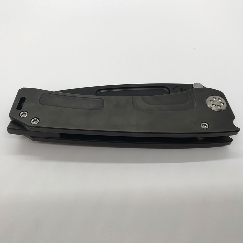 Medford Marauder H 3V 3.75" PVD Blade, PVD Handle, PVD Spring Knife MK0453PD-30PV-SSCS-BP - MK0453PD-30PV-SSCS-BP