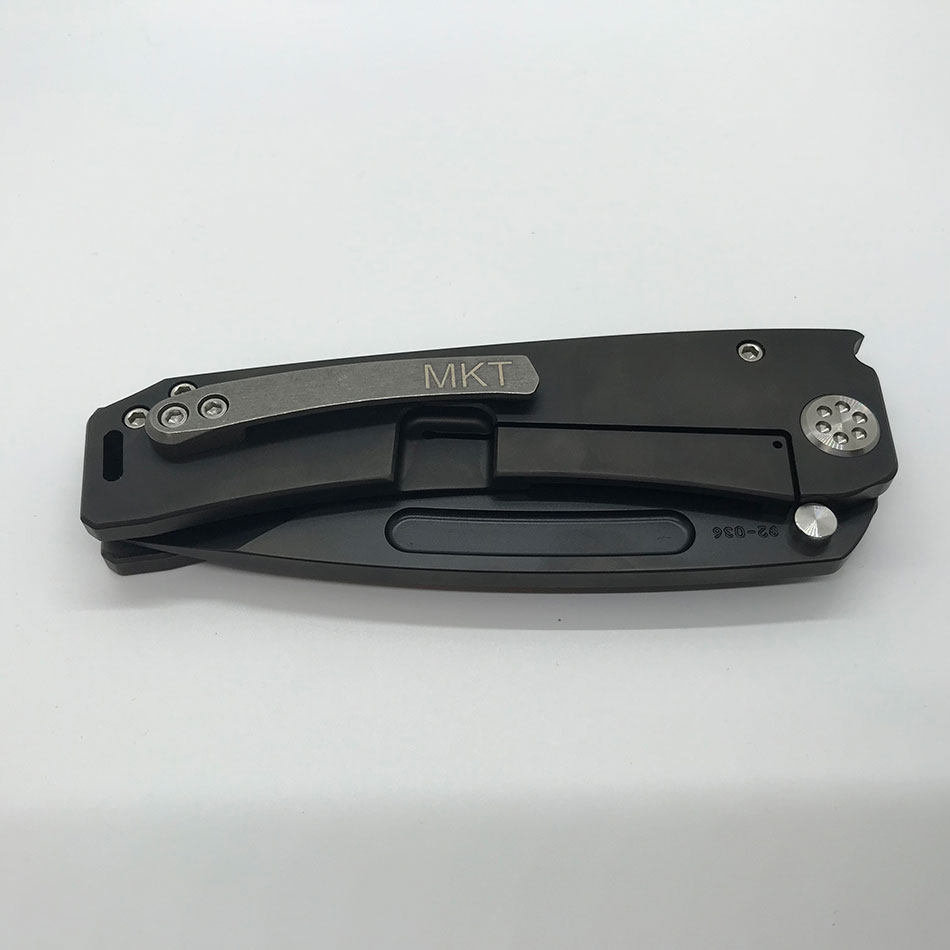 Medford Marauder H 3V 3.75" PVD Blade, PVD Handle, PVD Spring Knife MK0453PD-30PV-SSCS-BP - MK0453PD-30PV-SSCS-BP
