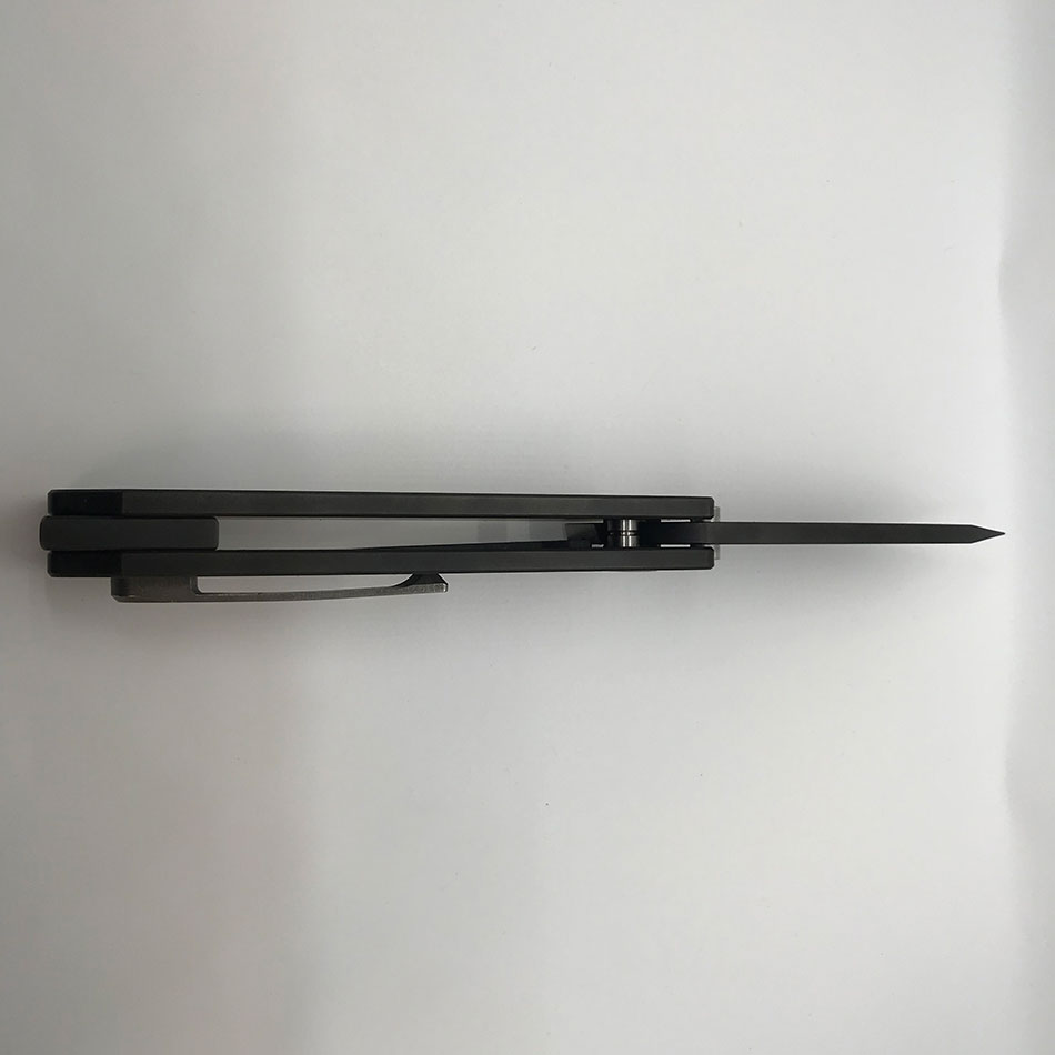 Medford Marauder H 3V 3.75" PVD Blade, PVD Handle, PVD Spring Knife MK0453PD-30PV-SSCS-BP - MK0453PD-30PV-SSCS-BP