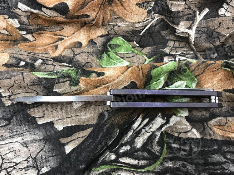Medford Midi Marauder Limited Edition S35VN Stainless Satin Finish TI ANO VIOLET Folding Knife MK033SSTD-38A3-SSCS-Q4 - MK033SSTD-38A3-SSCS-Q4