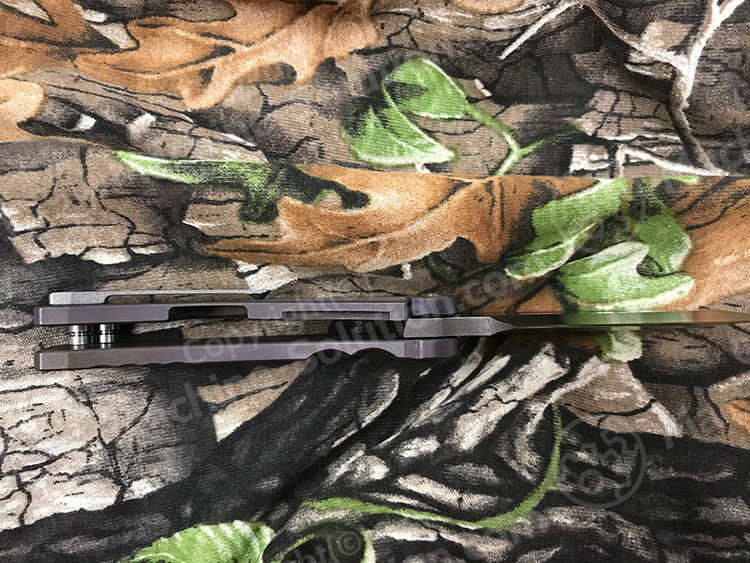 Medford Midi Marauder Limited Edition S35VN Stainless Satin Finish TI ANO VIOLET Folding Knife MK033SSTD-38A3-SSCS-Q4 - MK033SSTD-38A3-SSCS-Q4