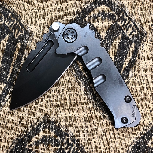 Medford Micro Praetorian T S35VN 2.8" PVD EVERYTHING Tactical Knife Serial 93-021 - MK008SPD-30PV-SSCP-BP 93-021