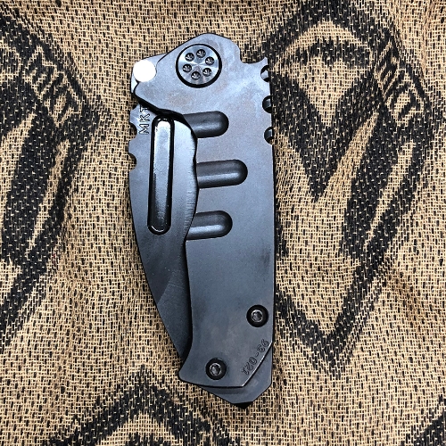 Medford Micro Praetorian T S35VN 2.8" PVD EVERYTHING Tactical Knife Serial 93-021 - MK008SPD-30PV-SSCP-BP 93-021