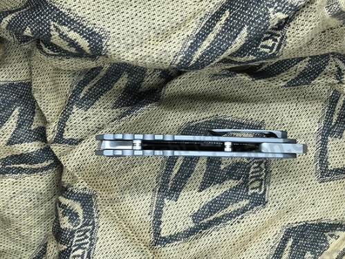 Medford Praetorian T Terminator Style S35VN Stainless 3.75" TI Tumbled MK012STT-01TM-SSCS-BN - MK012STT-01TM-SSCS-BN