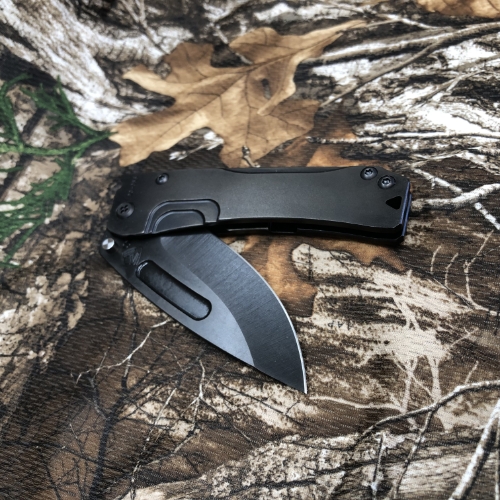 Medford Slim Midi S35VN 3.25" Black Ops PRO PVD EVERYTHING Folding Knife MK201SPD-30PV Serial 93-056 - MK201SPD-30PV-TPCP-Q4 93-056