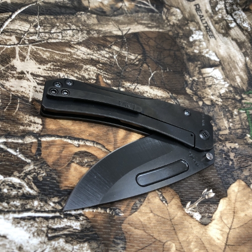 Medford Slim Midi S35VN 3.25" Black Ops PRO PVD EVERYTHING Folding Knife MK201SPD-30PV Serial 93-056 - MK201SPD-30PV-TPCP-Q4 93-056
