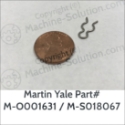 Martin Yale M-O001631 SHAFT RETAINING RING Martin Yale M-O001631 SHAFT RETAINING RING