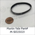 Martin Yale M-S025021 91T MXL 1/4" WIDE BELT Martin Yale M-S025021 91T MXL 1/4" WIDE BELT