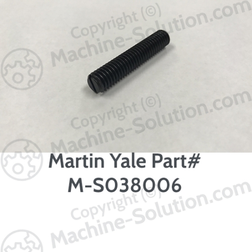 Martin Yale M-S038006 5/16-18X1 3/4SL.OVAL - MY M-S038006
