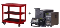 Garner RCC-4XT5SSD IRONCLAD Mobility Cart Package with TS-4XT, PD-5, SSD-1, CART-RCC-R, IC-TS1XT