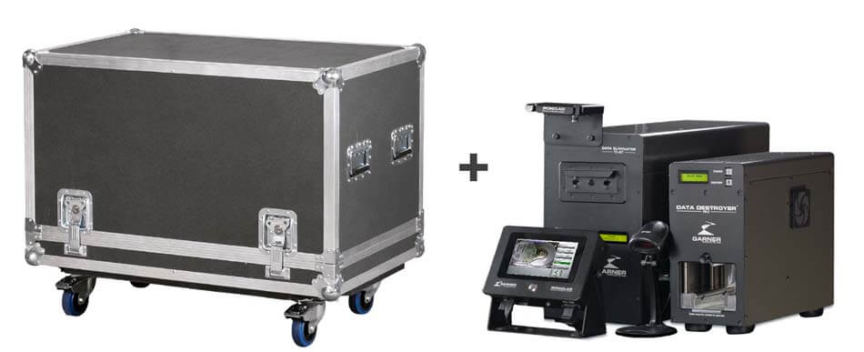 Garner DDM-4XT5 IRONCLAD Degauss Destroy Mobility Package With TS-4XT, PD-5, IC-TS1XT, CASE-DDM15SSDIC