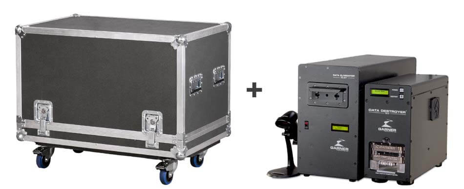 Garner DDM-4XT5SSD Degauss Destroy Mobility Package With TS-4XT, PD-5, SSD-1, CASE-DDM15SSDIC, SCAN-1 Voucher
