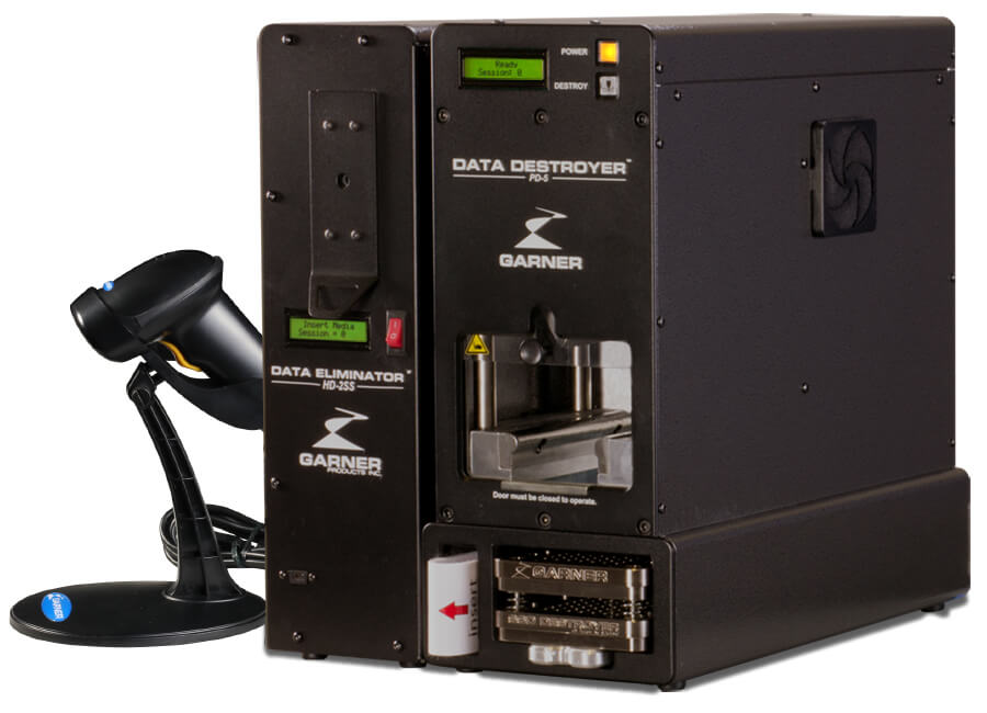 Garner SSC-25SSD IRONCLAD Hard Drive and Destroyer SPACESAVER Erasure Verification System with HD-2XTSS, PD-5, SSD-1, IC-HD2X, SSD-CADDY Garner SSC-25SSD IRONCLAD Hard Drive and Destroyer SPACESAVER Erasure Verification System with HD-2XTSS, PD-5, SSD-1, IC-HD2X, SSD-CADDY