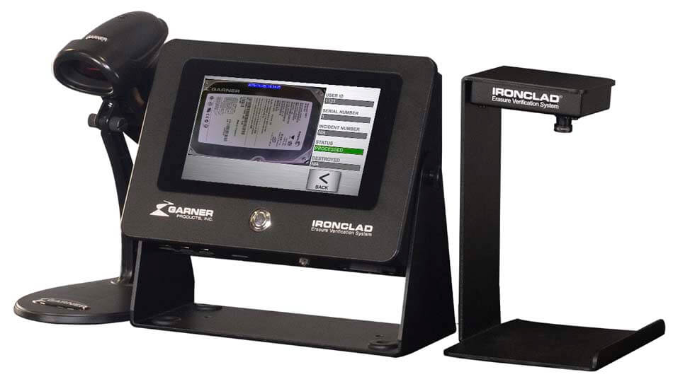 Garner IC-UNIVERSAL includes IRONCLAD Display Unit, Image Capture System, Scanner for Stand-Alone Asset Tracking
