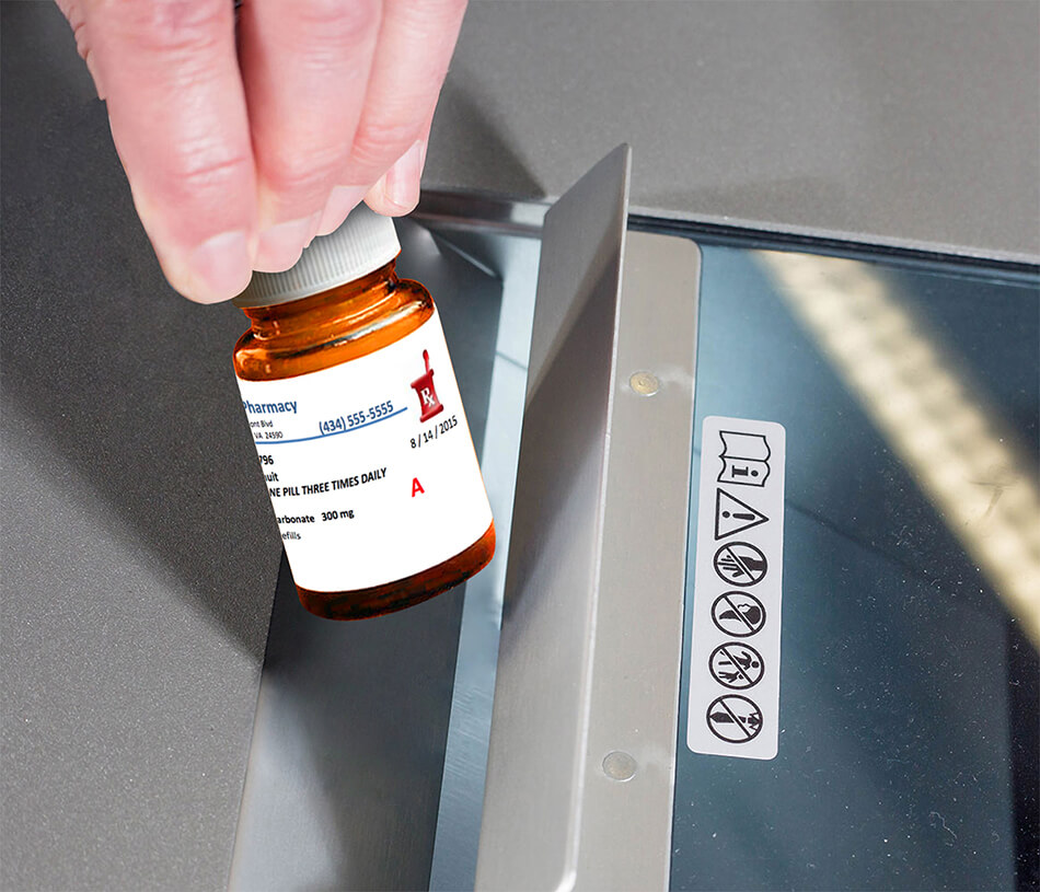 Intimus 85RX Pharmacy Prescription Bottles, Paper, Adhesive Labels, X-Rays, CD/DVD, Passport Shredder  - 85RX 